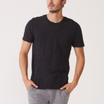 Granite Jersey Crew Neck Tee // Black (M)