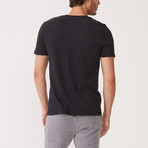Granite Jersey Crew Neck Tee // Black (M)