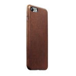 Full Wrap Case // Rustic Brown Leather (iPhone 7/8)