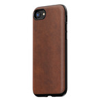 Rugged Case // Rustic Brown Leather (iPhone 7/8)