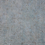 Vintage Overdye Hand-Knotted Lamb's Wool // Blue III // 9'5" X 12'8"