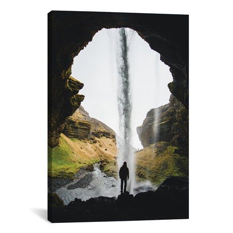 Icelandic Waterfalls II // Steffen Fossbakk (26"W x 18"H x 0.75"D)