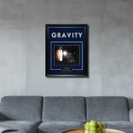 Signed + Framed Artist Series // Gravity // Sandra Bullock + George Clooney