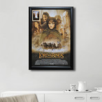 Signed + Framed Poster // Lord of the Rings: Fellowship of the Ring