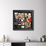 Signed + Framed Collage // The Big Lebowski