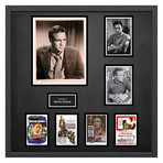 Signed + Framed Collage // Marlon Brando