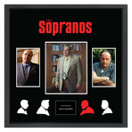 Signed + Framed Collage // Sopranos