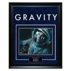 Signed + Framed Artist Series // Gravity // Sandra Bullock