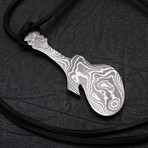 Damascus Guitar  Pendant // 1968