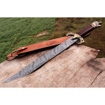 Damascus Dragon Sword // 9248