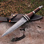 Damascus Dirk Dagger // BK0220