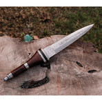 Damascus Dirk Dagger // BK0220