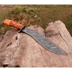 Damascus Kukri Knife // BK0224