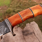 Damascus Kukri Knife // BK0224