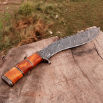 Damascus Kukri Knife // BK0224