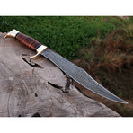 Damascus Bowie Knife // BK0226