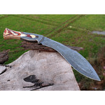 Damascus Kukri Knife // BK0236