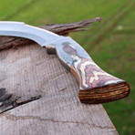 Damascus Kukri Knife // BK0236