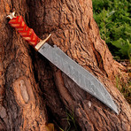 Damascus Bowie Knife // BK0237