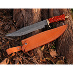 Damascus Bowie Knife // BK0237