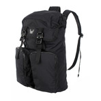 Parmia Utilitarian Backpack (Black)