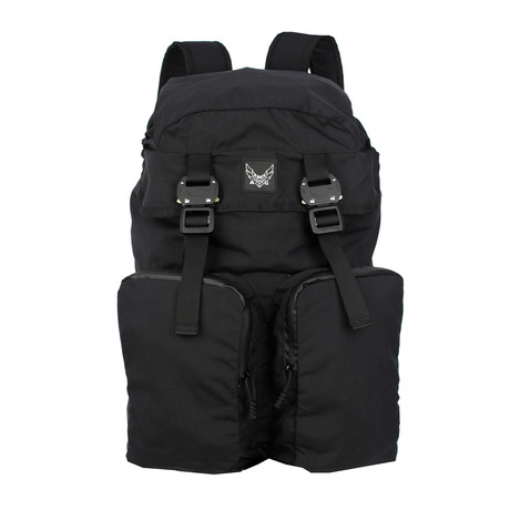 Parmia Utilitarian Backpack (Black)
