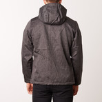 Fleece Lined Softshell Jacket // Charcoal (S)