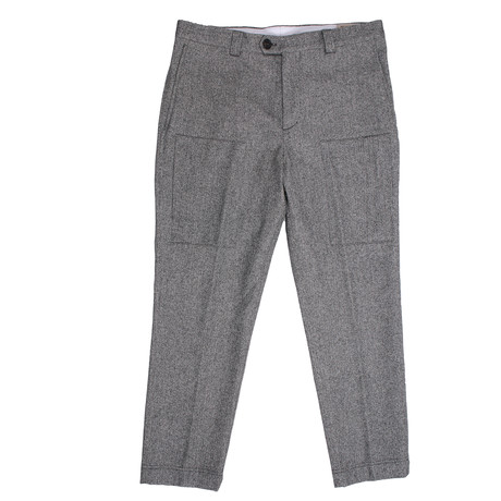 Alpin Wool Blend Cargo Pants // Gray (30WX32L)
