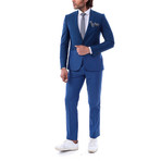 Wilmer 2 Piece Slim Fit Suit // Blue (US: 44R)