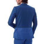 Wilmer 2 Piece Slim Fit Suit // Blue (US: 46R)