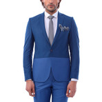 Wilmer 2 Piece Slim Fit Suit // Blue (US: 36R)