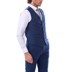 Enzo 3-Piece Slim Fit Suit // Navy (US: 38R)