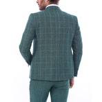 Zander 3 Piece Slim Fit Suit // Green (Euro: 52)