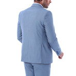 Rhys 3-Piece Slim Fit Suit // Light Blue (US: 34R)