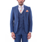 Brooks 3-Piece Slim Fit Suit // Navy (Euro: 52)