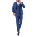 Brooks 3-Piece Slim Fit Suit // Navy (US: 46R)