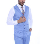 Reid 3-Piece Slim Fit Suit // Light Blue (US: 36R)