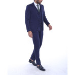 Beckett 3-Piece Slim Fit Suit // Navy (US: 40R)