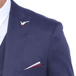 Jamison 3-Piece Slim Fit Suit // Navy (US: 34R)