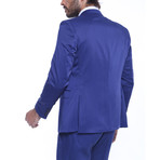 Finn 3-Piece Slim Fit Suit // Blue (US: 36R)