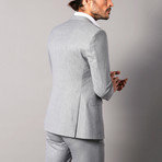 Nixon 3-Piece Slim Fit Suit // Gray (Euro: 48)
