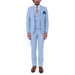 Smith 3-Piece Slim Fit Suit // Light Blue (Euro: 47)
