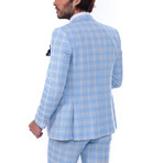Smith 3-Piece Slim Fit Suit // Light Blue (Euro: 46)