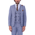Porter 3 Piece Slim-Fit Suit // Grey (Euro: 46)
