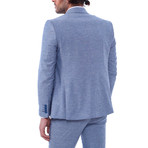 Dexter 3-Piece Slim Fit Suit // Light Blue (Euro: 46)