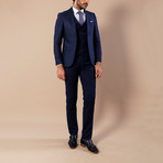 Carson 3-Piece Slim Fit Suit // Navy (Euro: 52)