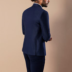 Carson 3-Piece Slim Fit Suit // Navy (Euro: 46)