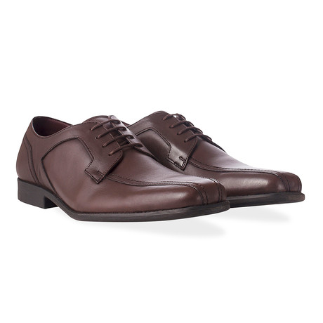 Cushion Step Leather Gibson Shoe // Brown (UK: 6)