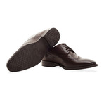 Square Toe Double Wing Brogue // Brown (UK: 10)