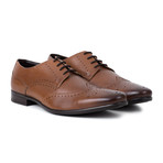 Derby Brogue // Tan (UK: 9)